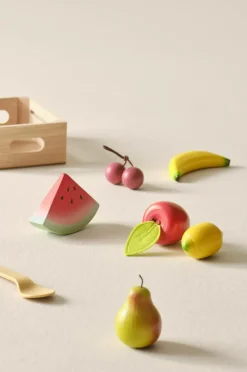 Prydnadssaker|Barndekoration|Jotex FRUIT Leksaksmat Natur/multi