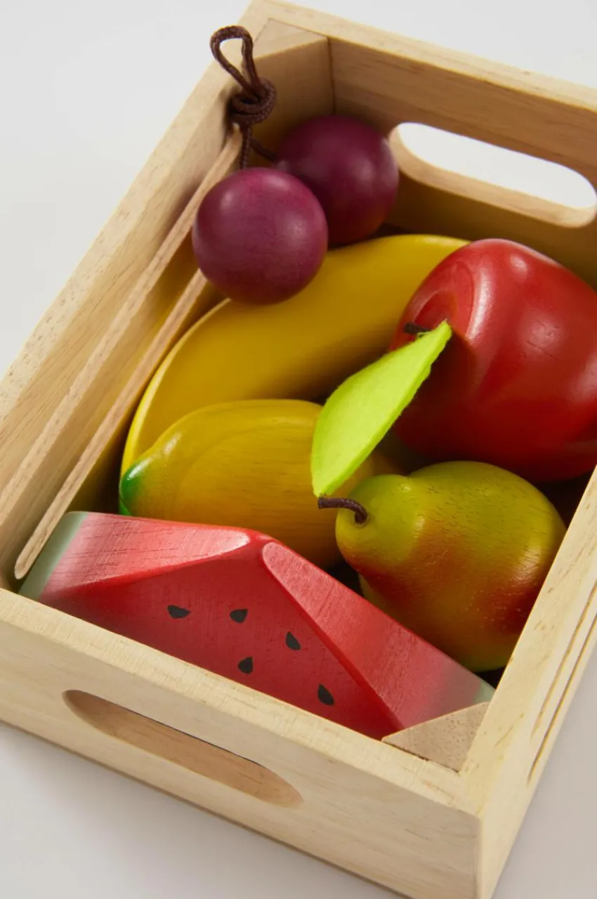 Prydnadssaker|Barndekoration|Jotex FRUIT Leksaksmat Natur/multi