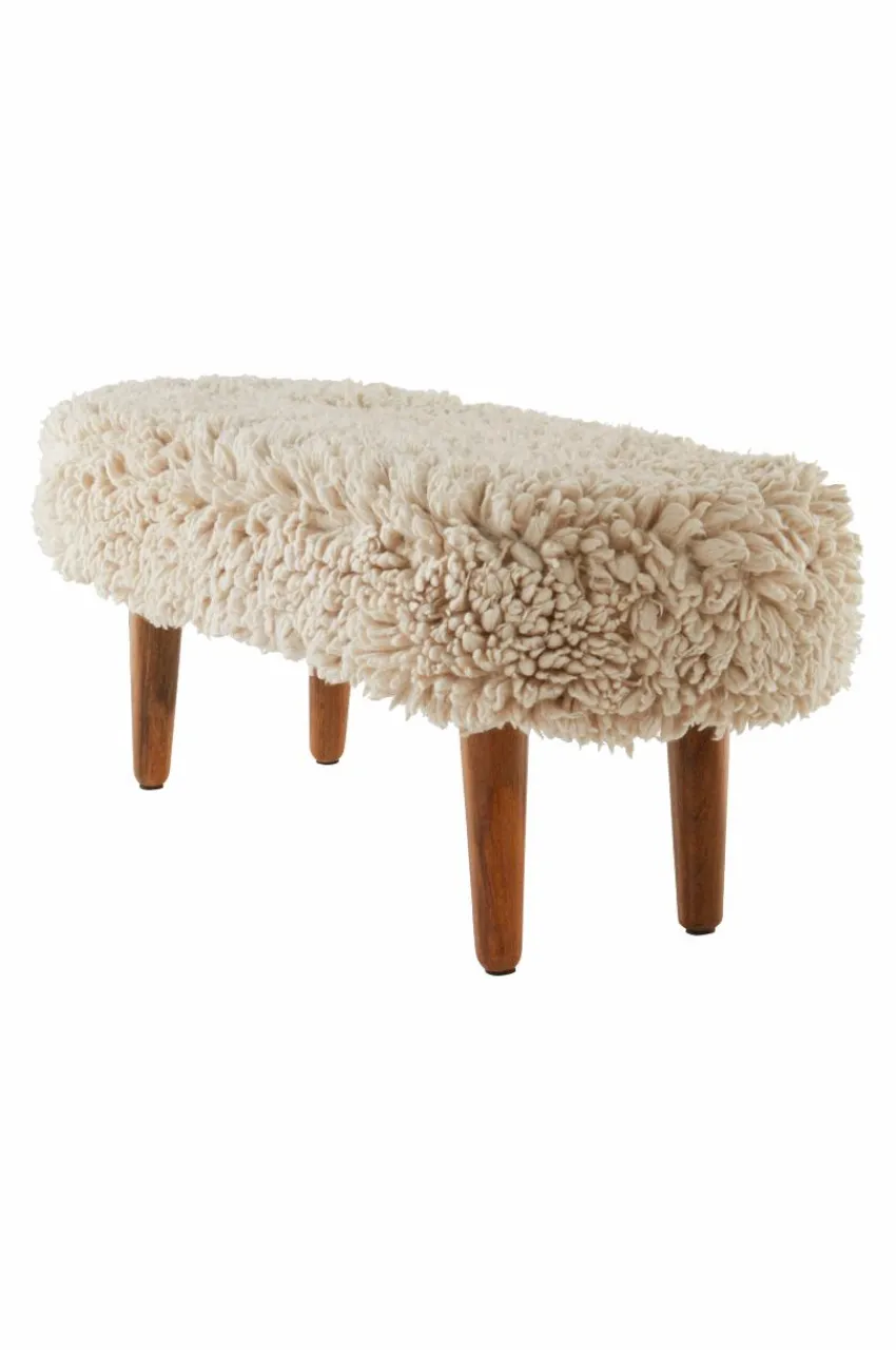Bänkar|Jotex FÅRVIK Bänk 120x40 Cm Naturvit