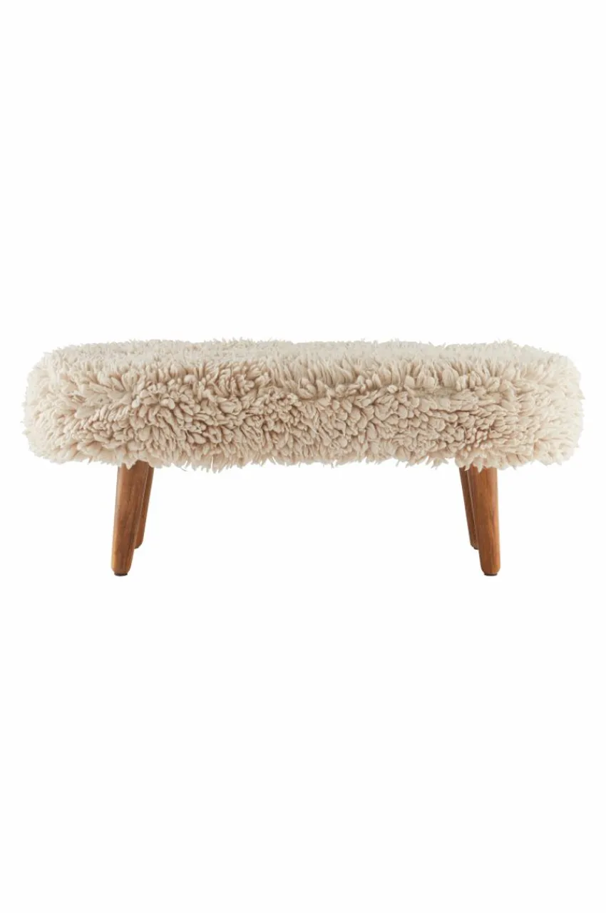Bänkar|Jotex FÅRVIK Bänk 120x40 Cm Naturvit