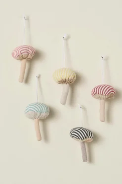 Prydnadssaker|Juldekoration|Jotex FUNGI Hängande Dekoration 5-pack Multi