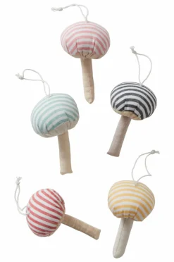 Prydnadssaker|Juldekoration|Jotex FUNGI Hängande Dekoration 5-pack Multi