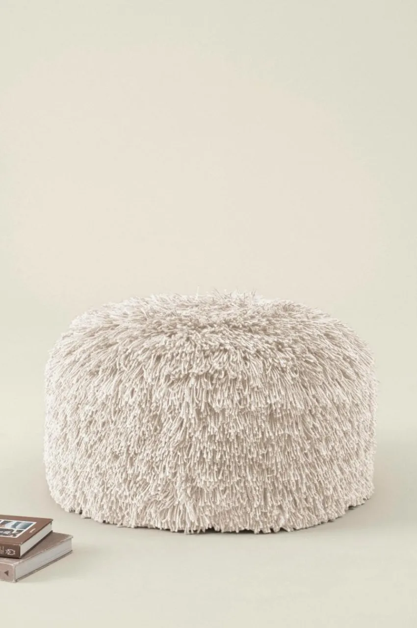 Sittpuffar|Jotex FUNTANA Sittpuff ø 70 Cm Naturvit