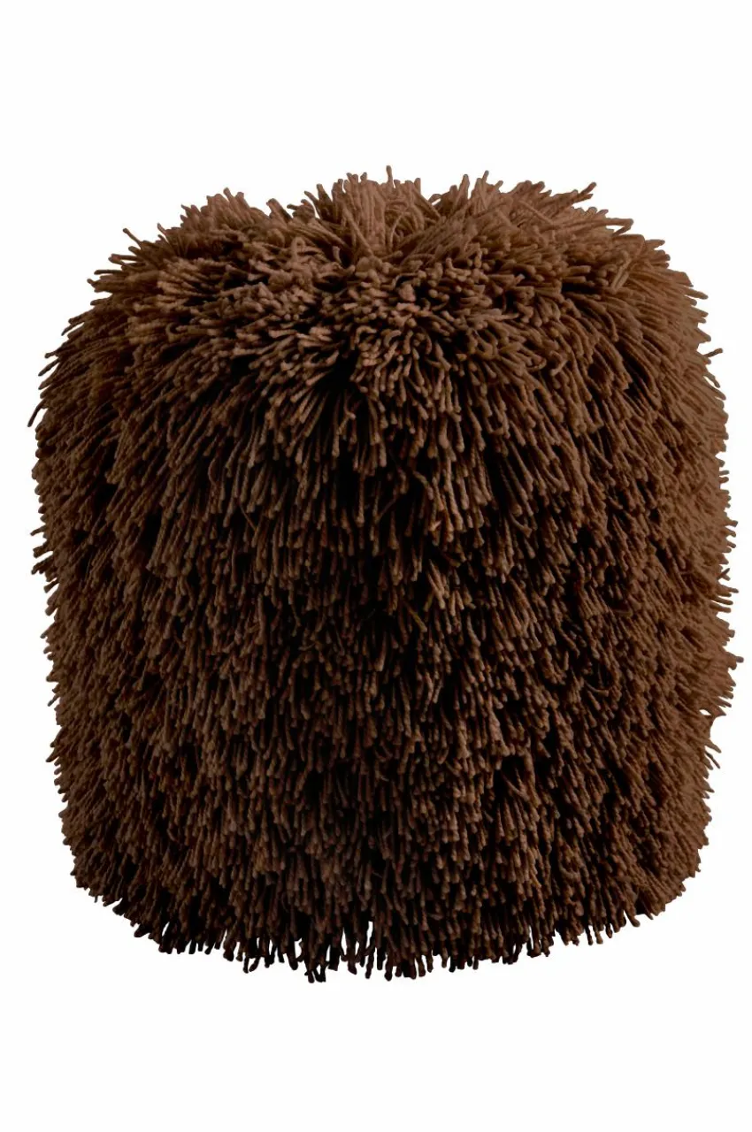 Sittpuffar|Jotex FUNTANA Sittpuff ø 40 Cm Chokladbrun
