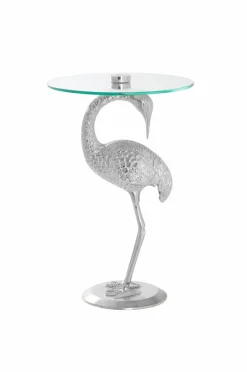 Bord|Jotex GALAPAGOS Sidobord ø 40 Cm Silver