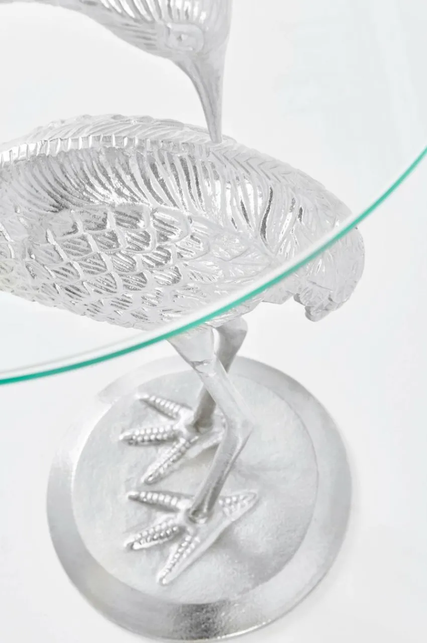 Bord|Jotex GALAPAGOS Sidobord ø 40 Cm Silver