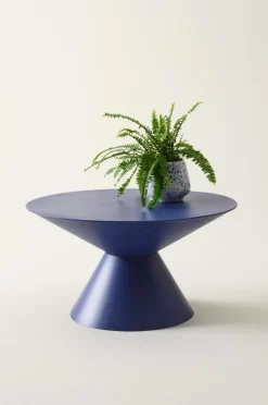 Bord|Jotex GAMPRIN Soffbord ø 75 Cm Blå