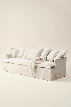 Soffor|Jotex GARDANNE Soffa 3-sits Naturvit