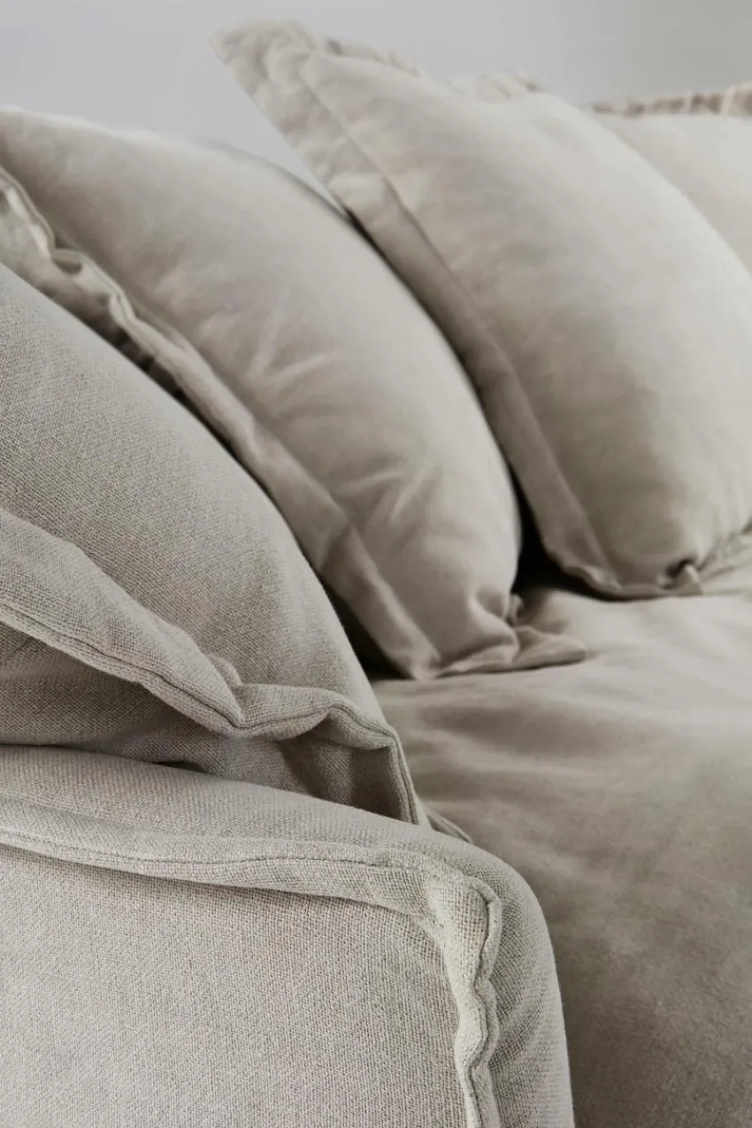 Soffor|Jotex GARDANNE Soffa 3-sits Linnebeige