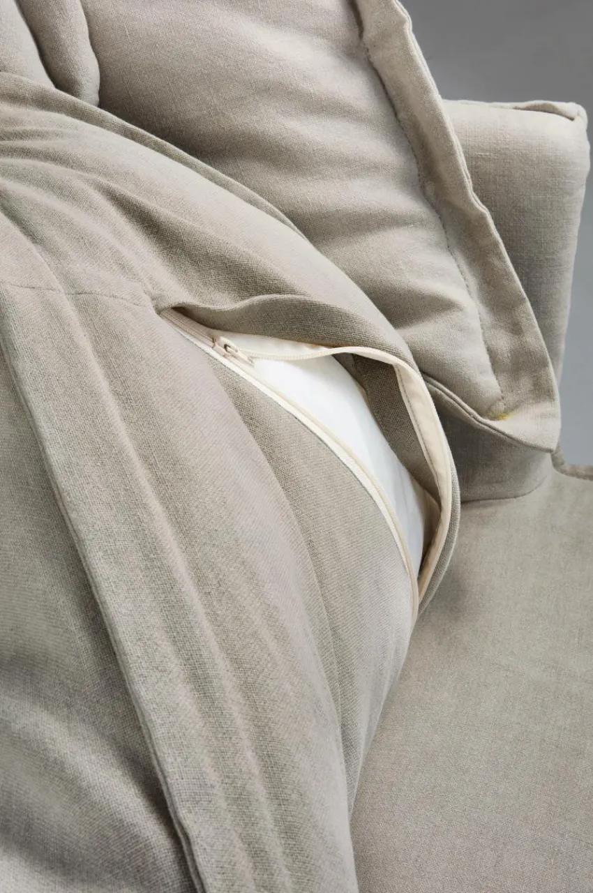 Soffor|Jotex GARDANNE Soffa 3-sits Linnebeige