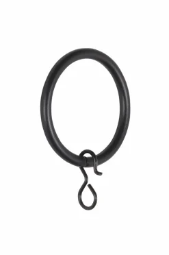 Gardintillbehör|Jotex Gardinringar 10-pack Svart