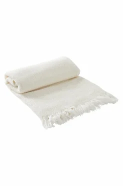 Plädar & Filtar|Jotex GIA Pläd 130x170 Cm Naturvit
