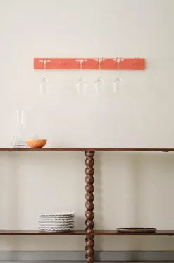 Kökstillbehör|Jotex GIA Vinglashållare - Bredd 80 Cm Orange