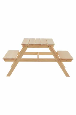 Barnmöbler|Barnmöbler Deal|Jotex GIANNA MINI Picknickmöbel - Bord Och Två Bänkar Natur