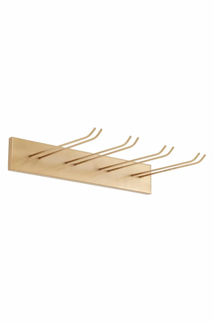 Kökstillbehör|Jotex GIANNI Vinglashållare - Bredd 44 Cm Guld