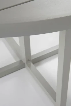 Utebord|Utemöbler|Jotex GIBRALTAR Matbord ø 120 Cm Ljus grågrön