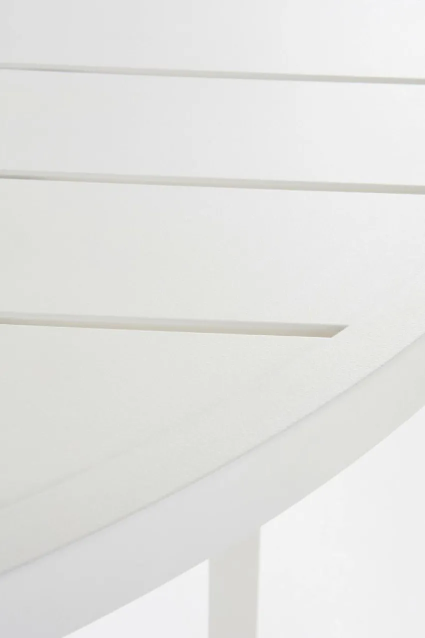 Utebord|Utemöbler|Jotex GIBRALTAR Matbord ø 120 Cm Vit