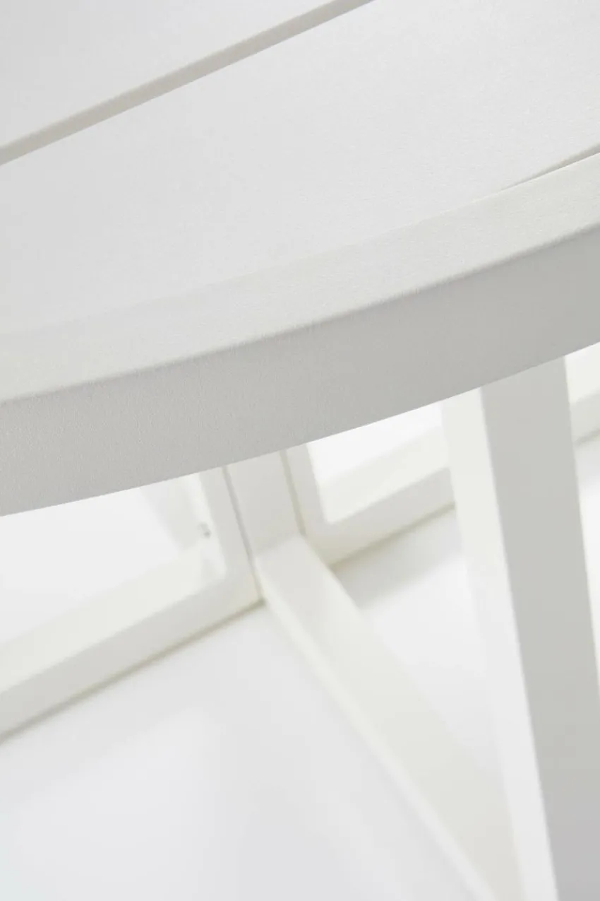 Utebord|Utemöbler|Jotex GIBRALTAR Matbord ø 120 Cm Vit
