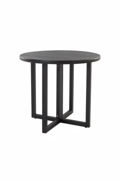 Utebord|Utemöbler|Jotex GIBRALTAR Matbord ø 90 Cm Svart