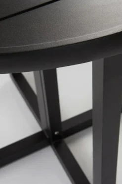 Utebord|Utemöbler|Jotex GIBRALTAR Matbord ø 90 Cm Svart