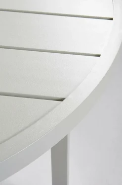 Utebord|Utemöbler|Jotex GIBRALTAR Matbord ø 90 Cm Ljus grågrön