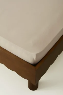 Barnsängkläder|Jotex GILLA MINI Dra-på-lakan I Trikå Ljusbeige