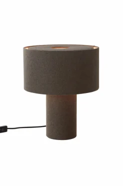 Bordslampor|Jotex GILLY Bordslampa Mörkbrun/grön