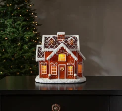 Julbelysning|Jotex Gingerville Stor Brun