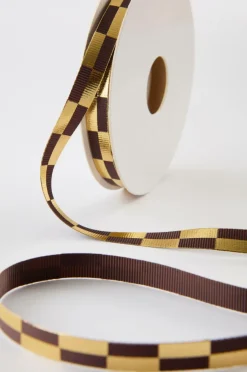 Juldekoration|Jotex GITTE Band Mörk chokladbrun