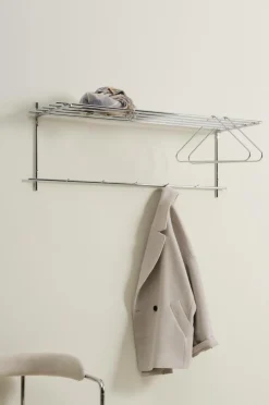Hallmöbler|Jotex GLAZE Hatthylla Krom