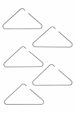 Hallmöbler|Jotex GLAZE 5-pack Galgar Svart