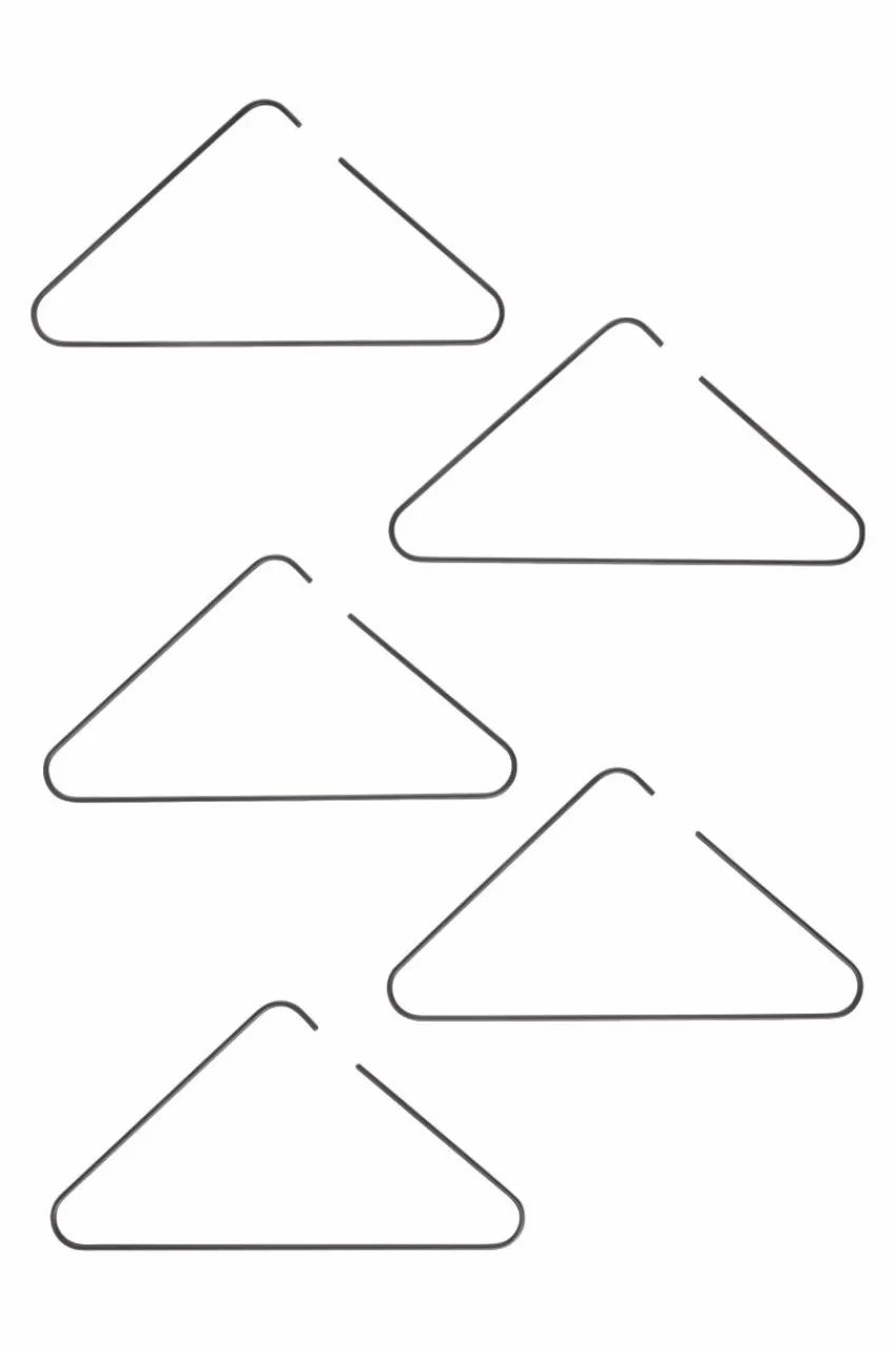 Hallmöbler|Jotex GLAZE 5-pack Galgar Svart