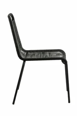 Utestolar & Utepallar|Utemöbler|Jotex GLENVILLE Stol 4-Pack Svart