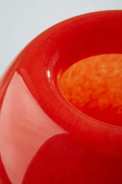 Vaser|Jotex GLOBE Glasvas Orange-red