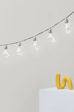 Utebelysning|Utebelysning|Jotex GLOW Ljusslinga - Solcell Transparent