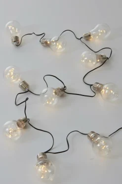 Utebelysning|Utebelysning|Jotex GLOW Ljusslinga - Solcell Transparent