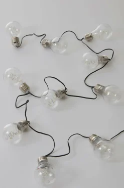 Utebelysning|Utebelysning|Jotex GLOW Ljusslinga - Solcell Transparent