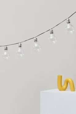 Utebelysning|Utebelysning|Jotex GLOW Ljusslinga - Solcell Transparent