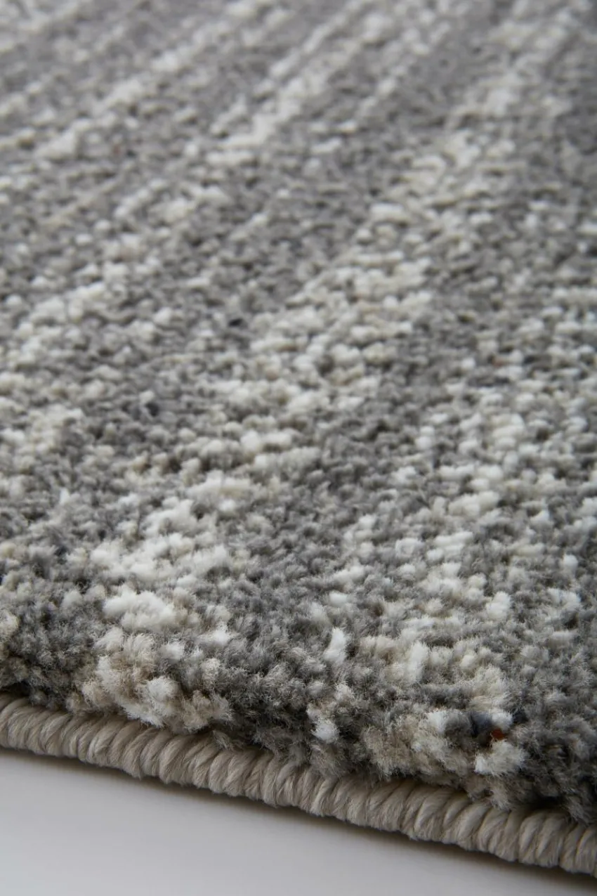 Återvunna Mattor|Lugg- & Ryamattor|Jotex GLYMUR Luggmatta 200x290 Cm Grå/naturvit/greige