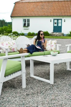 Utebord|Utemöbler|Jotex GOTLAND Bord 60x120 Cm Vit