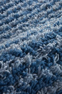 Ullmattor|Jotex GRASSE Gångmatta 80x300 Cm Faded denim/Clear Sky