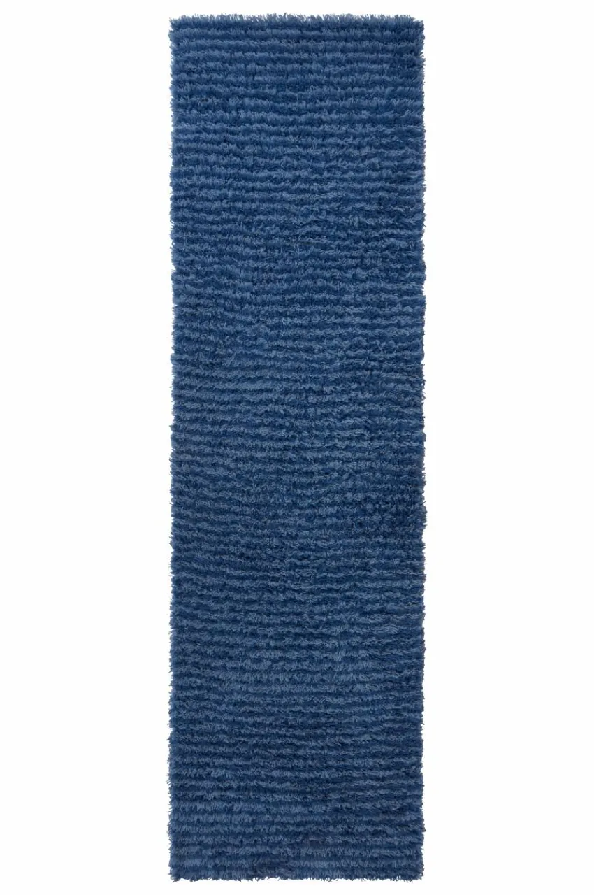 Ullmattor|Jotex GRASSE Gångmatta 80x300 Cm Faded denim/Clear Sky