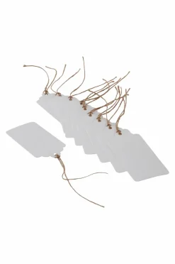 Presentpapper & Snöre|Juldekoration|Jotex GÖTE Etiketter 10-pack Vit
