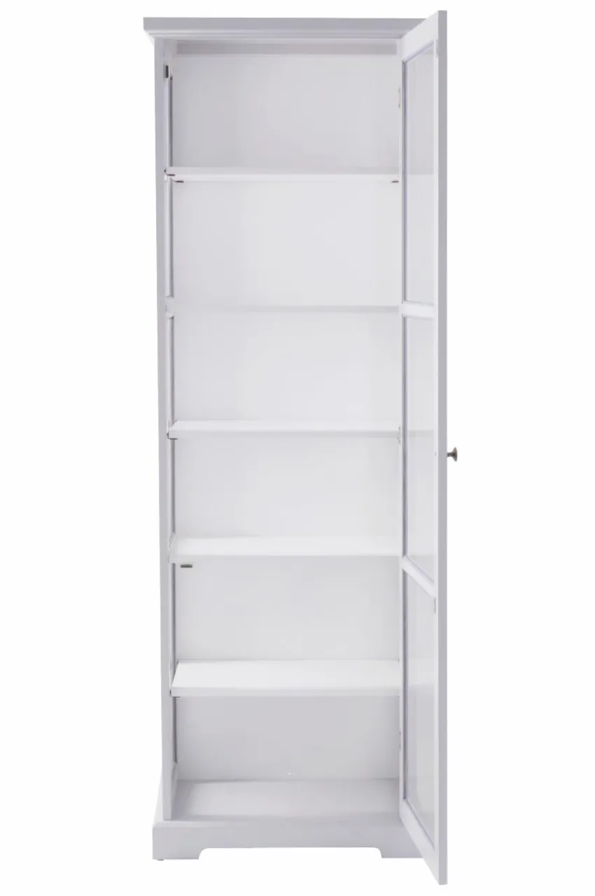 Förvaring|Jotex GULLHOLMEN Vitrinskåp 180 Cm Grå