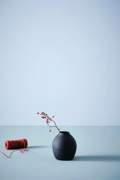 Vaser|Jotex GUNNEBO Vas - Höjd 10 Cm Svart