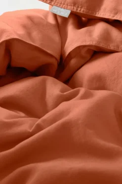 Barnsängkläder|Jotex HANNAH MINI Påslakanset Spjälsäng Bränd orange