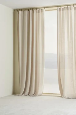 Multifunktionsgardiner|Jotex HANNAH Multifunktionsgardin 2-pack Beige