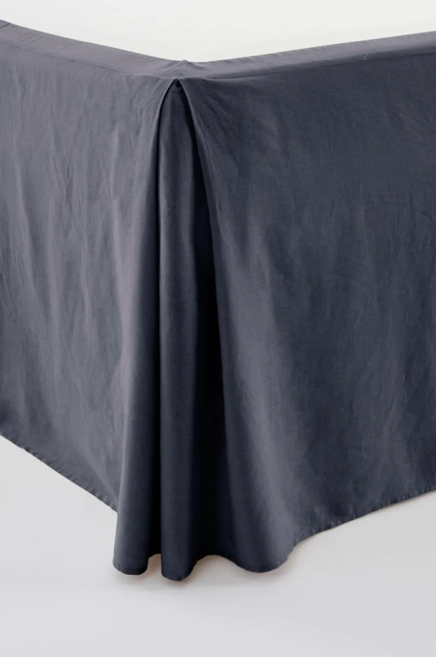 Sängkappor|Jotex HANNAH Sängkappa 60 Cm Åskblå