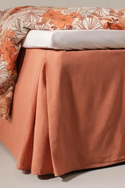Sängkappor|Jotex HANNAH Sängkappa 60 Cm Bränd orange