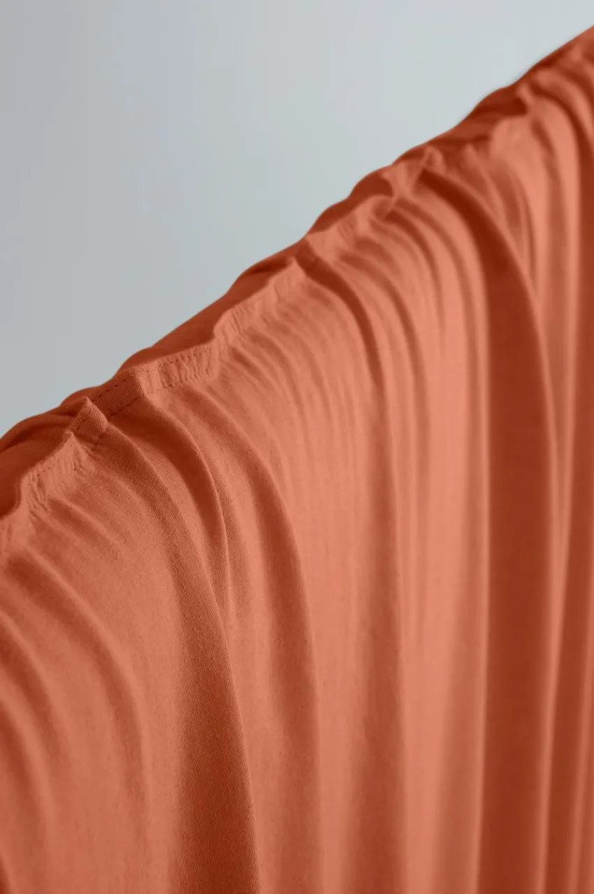 Sänggavlar|Jotex HANNAH överdrag Till Sänggavel Bränd orange